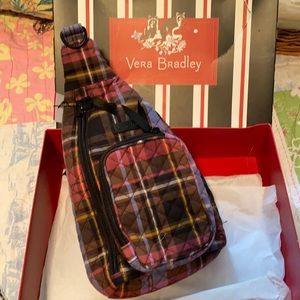 Vera Bradley mini sling backpack